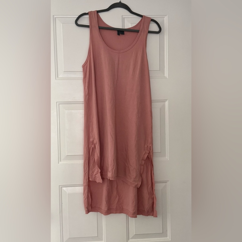 Anthropologie Left of Center sz M mauve Sleeveless Dress